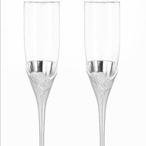 Champagne Flute Pair (wedding/engagement)